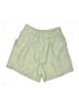 Wilfred 100% Linen Solid Green Khaki Shorts Size 00 - photo 2