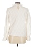Shein 100% Polyester Ivory Turtleneck Sweater Size 8 - 10 - photo 2