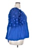 Unbranded 100% Polyester Blue Short Sleeve Blouse Size 4X - photo 4