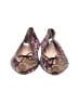 J.Crew Collection Paisley Burgundy Purple Flats Size 11 - photo 2