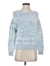 Yes Lola Blue Pullover Sweater Size S - photo 1