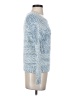 Yes Lola Blue Pullover Sweater Size S - photo 4
