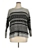 Calvin Klein Chevron-herringbone Gray Pullover Sweater Size XL - photo 1