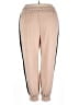 emerald Color Block Tan Track Pants Size 3X - photo 2