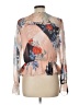 Guess 100% Polyester Pink Long Sleeve Blouse Size L - photo 2