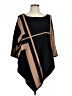 Unbranded Black Poncho Size L (estimated) - photo 1