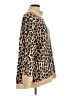 Crown & Ivy Animal Print Tan Pullover Sweater Size L - photo 4