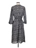 Max Studio Paisley Gray Casual Dress Size S - photo 2