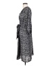 Max Studio Paisley Gray Casual Dress Size S - photo 5