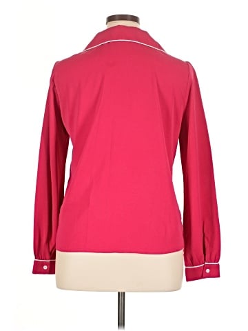 Allegra K Long Sleeve Blouse (view 2)