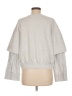 Zara 100% Cotton Silver Sweatshirt Size M - photo 2