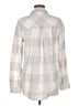 BDG 100% Cotton Checkered-gingham Gray Long Sleeve Button-Down Shirt Size M - photo 2