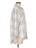 BDG 100% Cotton Checkered-gingham Gray Long Sleeve Button-Down Shirt Size M - photo 4