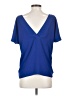 Babaton 100% Polyester Blue Short Sleeve T-Shirt Size XXS - photo 2