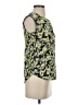 J.Crew 100% Silk Green Sleeveless Silk Top Size 00 - photo 4