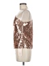 Shein 100% Polyester Gold 3/4 Sleeve Top Size 8/10 - photo 5