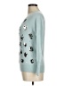 Halogen 100% Cashmere Blue Cashmere Pullover Sweater Size M - photo 5