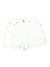 Express Jeans 100% Cotton Solid Ivory Shorts Size 11 - 12 - photo 1