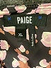 Paige 100% Polyester Print Black Cocktail Dress Size XL - photo 7