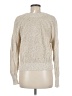 Free People Metallic Ivory Pullover Sweater Size M - photo 2
