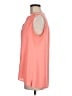 Chaus 100% Polyester Orange Sleeveless Blouse Size M - photo 5