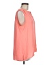 Chaus 100% Polyester Orange Sleeveless Blouse Size M - photo 4