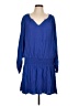 Raisins Blue Casual Dress Size L - photo 1