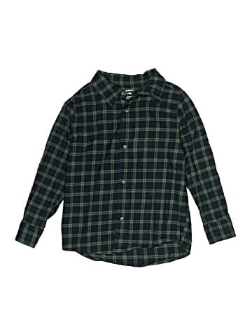 Carter's Long Sleeve Button-Down Shirt (view 1)