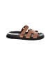 Steve Madden 100% Leather Brown Sandals Size 9 1/2 - photo 1