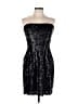 BCBGMAXAZRIA 100% Polyester Black Cocktail Dress Size 12 - photo 1