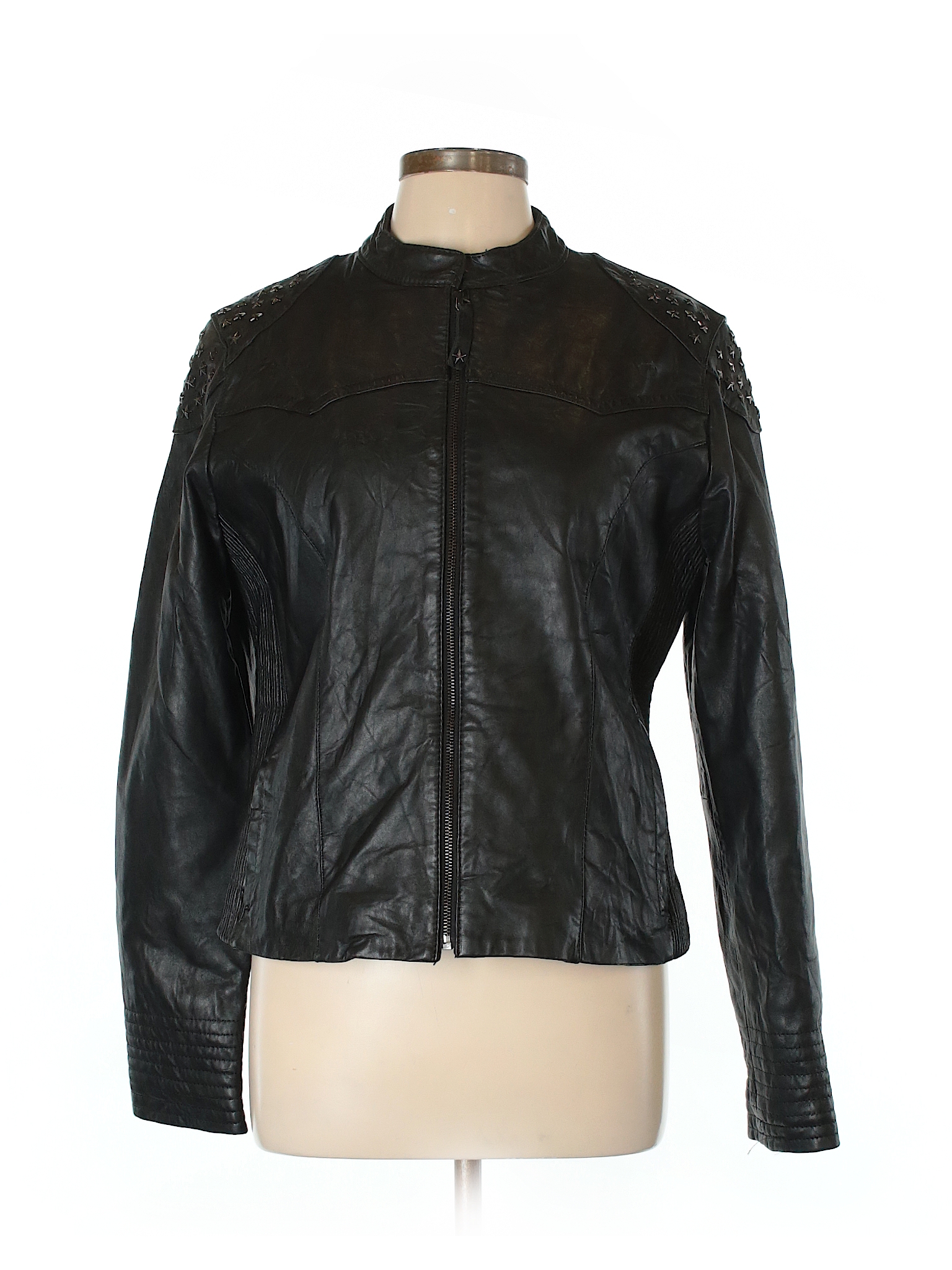 Knoles & Carter 100% Leather Black Leather Jacket Size XL - 77% off ...