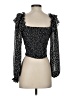 ASTR The Label 100% Polyester Black 3/4 Sleeve Blouse Size S - photo 2
