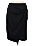 Unbranded Solid Black Casual Skirt Size M - photo 1