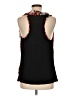 Larry Levine 100% Polyester Orange Sleeveless Blouse Size M - photo 2