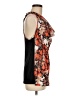 Larry Levine 100% Polyester Orange Sleeveless Blouse Size M - photo 4