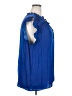 J by Joie 100% Polyester Blue Sleeveless Blouse Size 2X - photo 4