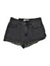 Bullhead Gray Denim Shorts Size 5 - photo 1