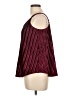 dalia 100% Polyester Burgundy Sleeveless Blouse Size L - photo 5