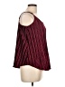 dalia 100% Polyester Burgundy Sleeveless Blouse Size L - photo 4