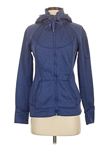 Tangerine Zip Up Hoodie (view 1)