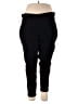 Zac & Rachel Solid Black Active Pants Size 20w - photo 1