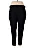 Zac & Rachel Solid Black Active Pants Size 20w - photo 2