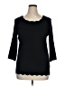 Cable & Gauge Black Pullover Sweater Size 1X - photo 1