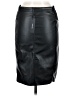 Vero Moda 100% Leather Black Leather Skirt Size M - photo 2