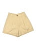 Shein 100% Polyester Solid Tan Khaki Shorts Size S - photo 1