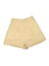 Shein 100% Polyester Solid Tan Khaki Shorts Size S - photo 2
