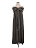 Soma Stripes Black Casual Dress Size XXL - photo 1