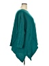 Westbound 100% Cotton Teal Poncho Size 3X - photo 4