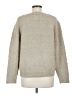 Elie Tahari Metallic Silver Pullover Sweater Size M - photo 2