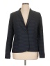 Banana Republic Stripes Gray Blazer Size 16 - photo 1